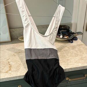 Calvin Klein Kids Monochrome One Piece Swimsuit